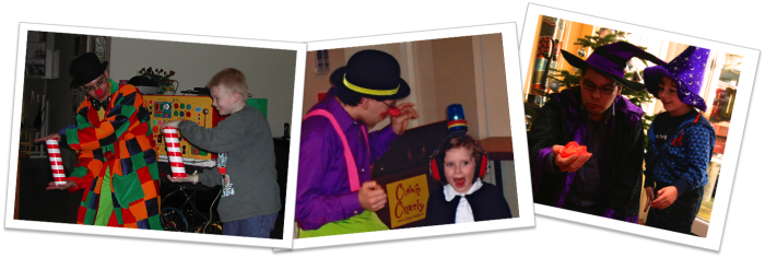 Verjaardagsfeest - Kindergoochelaar Charly Crama