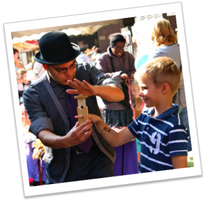 Goochelaar Charly Crama